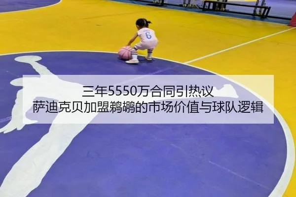 三年5550万合同引热议 萨迪克贝加盟鹈鹕的市场价值与球队逻辑 | Kaiyun